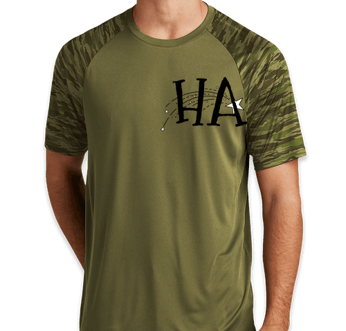 Sport-Tek Drift Camo  Performance Shirt
